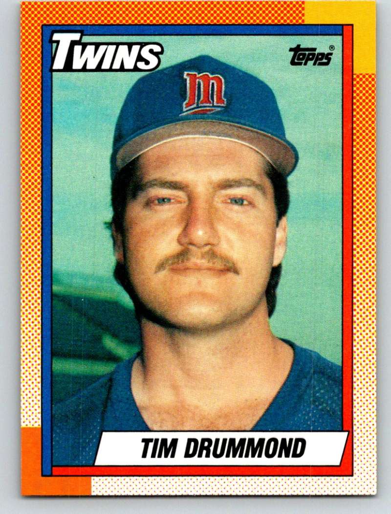 1990 Topps #713 Tim Drummond Mint RC Rookie Image 1