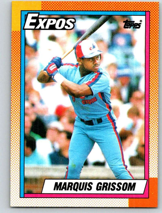 1990 Topps #714 Marquis Grissom Mint RC Rookie