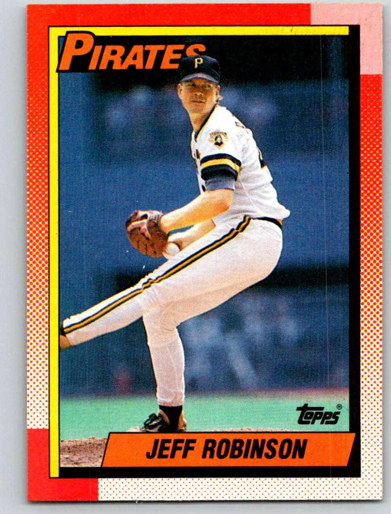 1990 Topps #723 Jeff D. Robinson Mint  Image 1