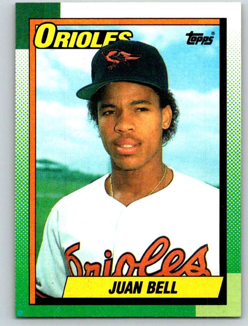1990 Topps #724 Juan Bell Mint  Image 1