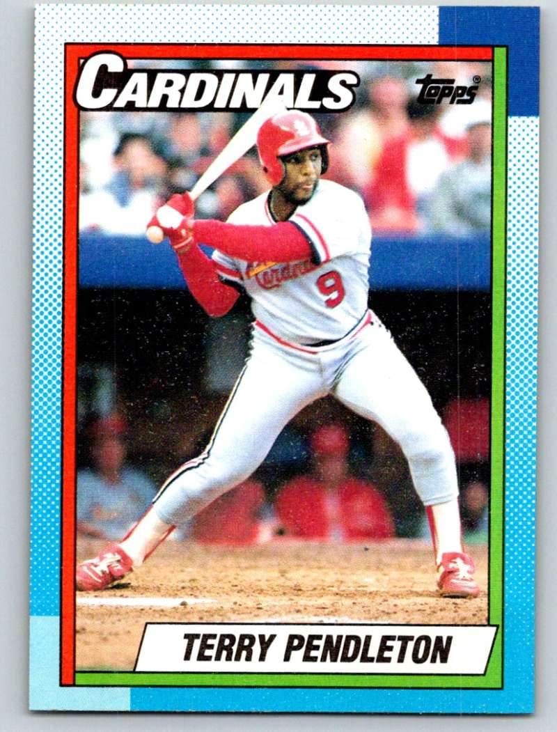 1990 Topps #725 Terry Pendleton Mint  Image 1