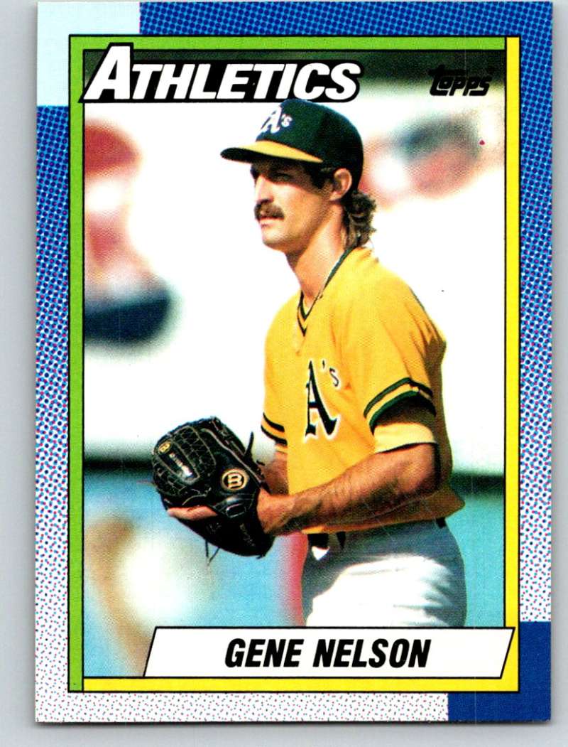 1990 Topps #726 Gene Nelson Mint  Image 1