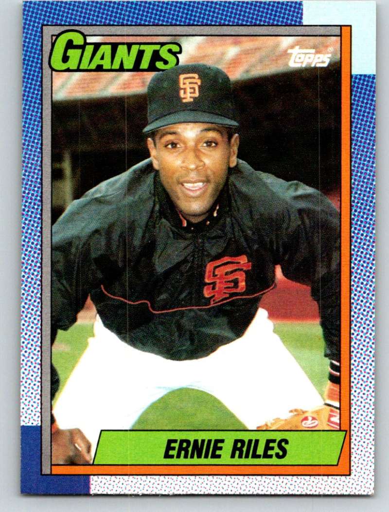 1990 Topps #732 Ernest Riles Mint  Image 1
