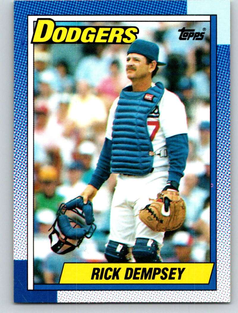 1990 Topps #736 Rick Dempsey Mint  Image 1