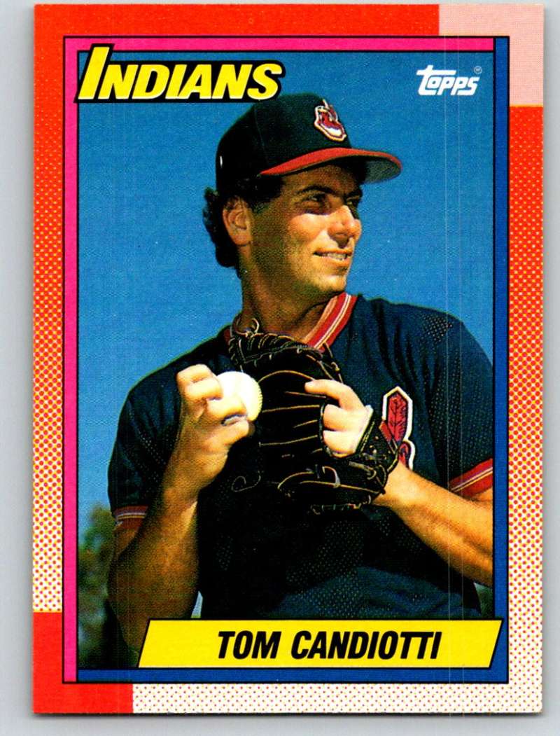 1990 Topps #743 Tom Candiotti Mint  Image 1