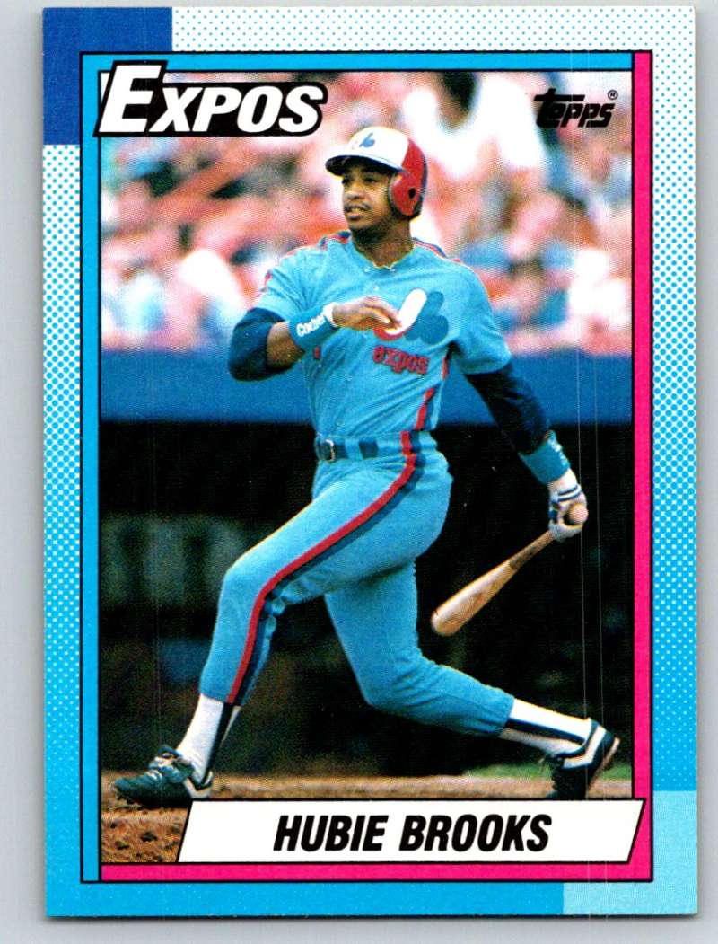 1990 Topps #745 Hubie Brooks Mint  Image 1