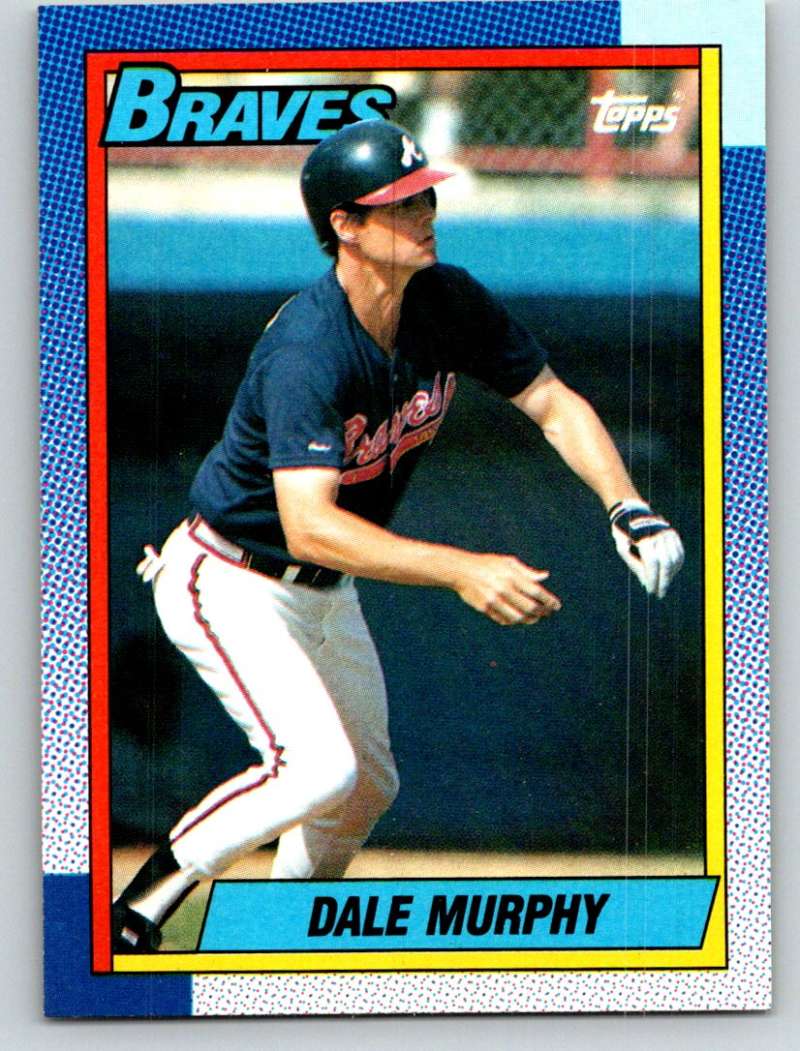 1990 Topps #750 Dale Murphy Mint  Image 1