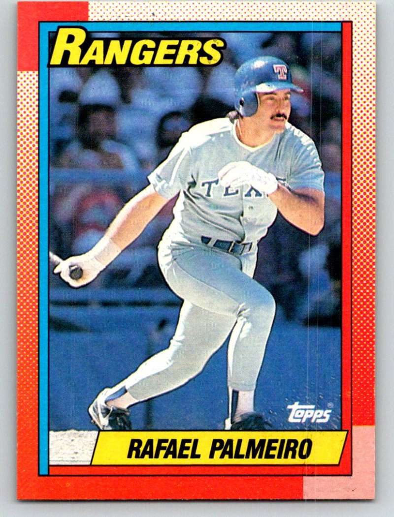 1990 Topps #755 Rafael Palmeiro Mint  Image 1