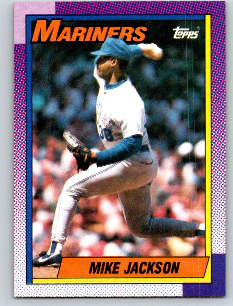 1990 Topps #761 Mike Jackson Mint  Image 1