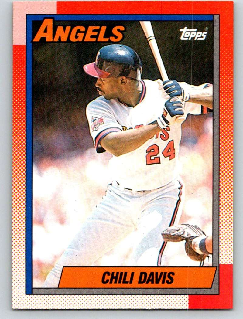 1990 Topps #765 Chili Davis Mint  Image 1