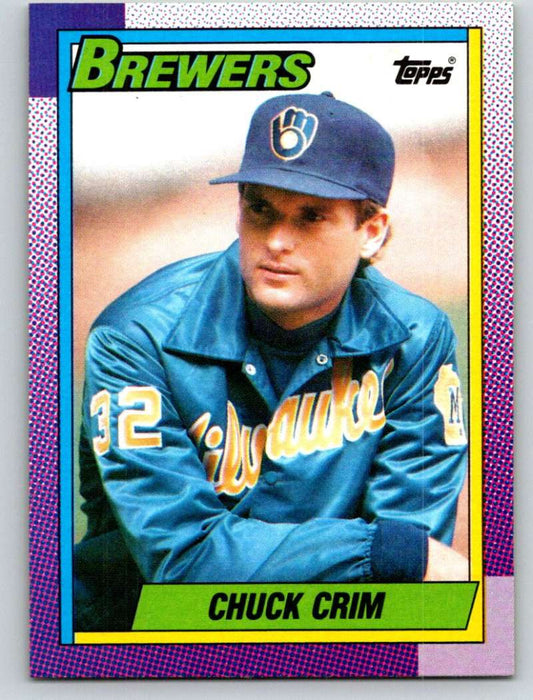 1990 Topps #768 Chuck Crim Mint