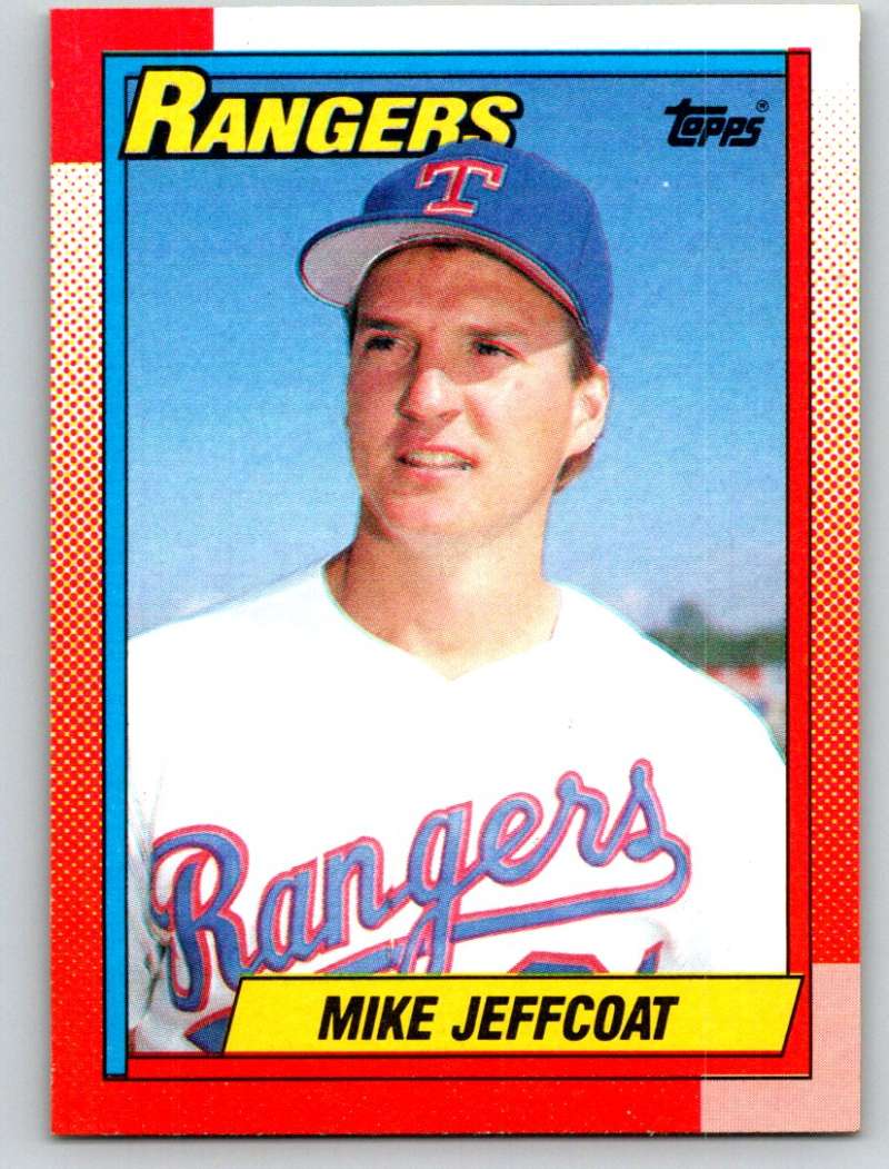 1990 Topps #778 Mike Jeffcoat Mint  Image 1