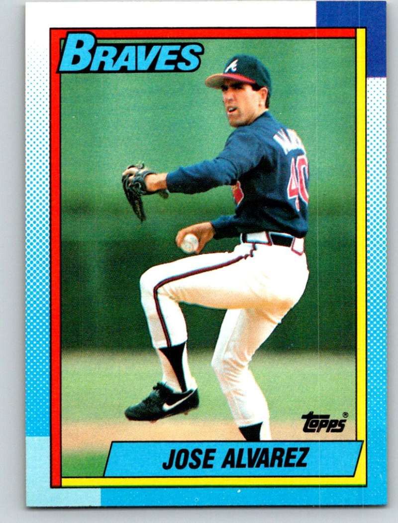 1990 Topps #782 Jose Alvarez Mint  Image 1
