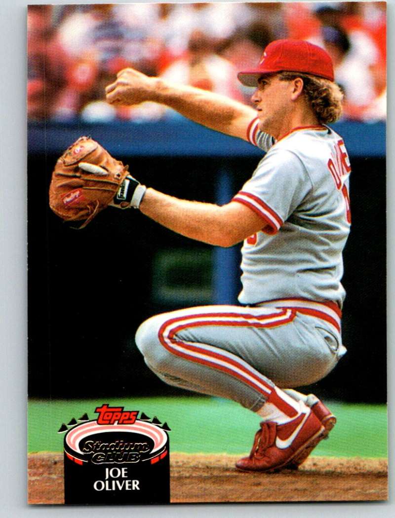 1992 Stadium Club #306 Joe Oliver Mint  Image 1