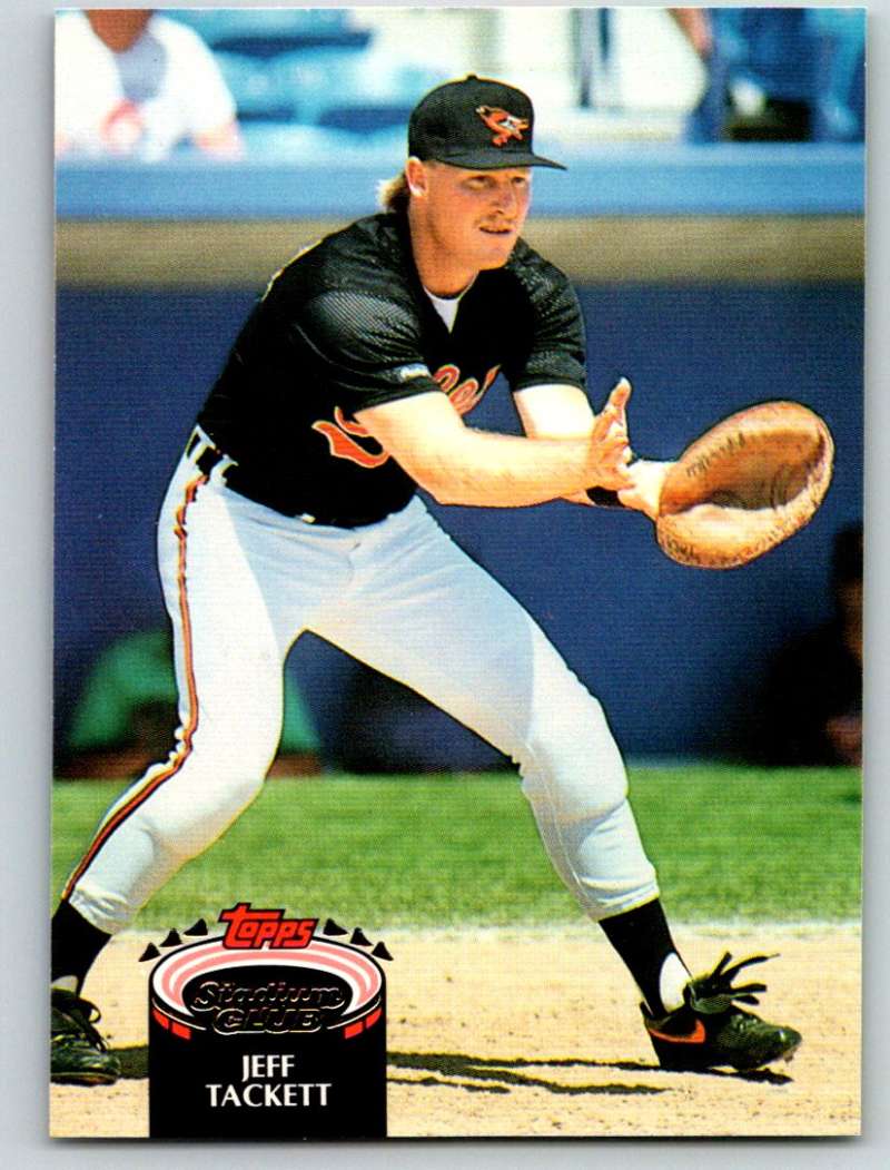 1992 Stadium Club #383 Jeff Tackett Mint  Image 1