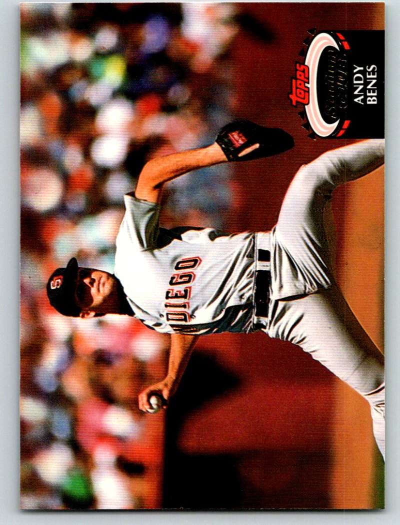 1992 Stadium Club #423 Andy Benes Mint  Image 1