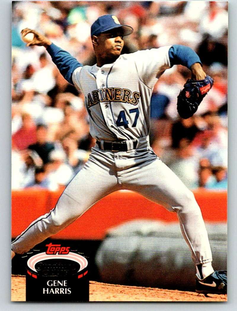 1992 Stadium Club #425 Gene Harris Mint  Image 1