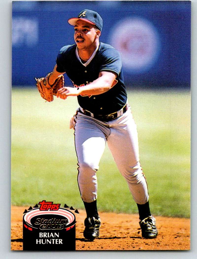 1992 Stadium Club #432 Brian R. Hunter Mint  Image 1