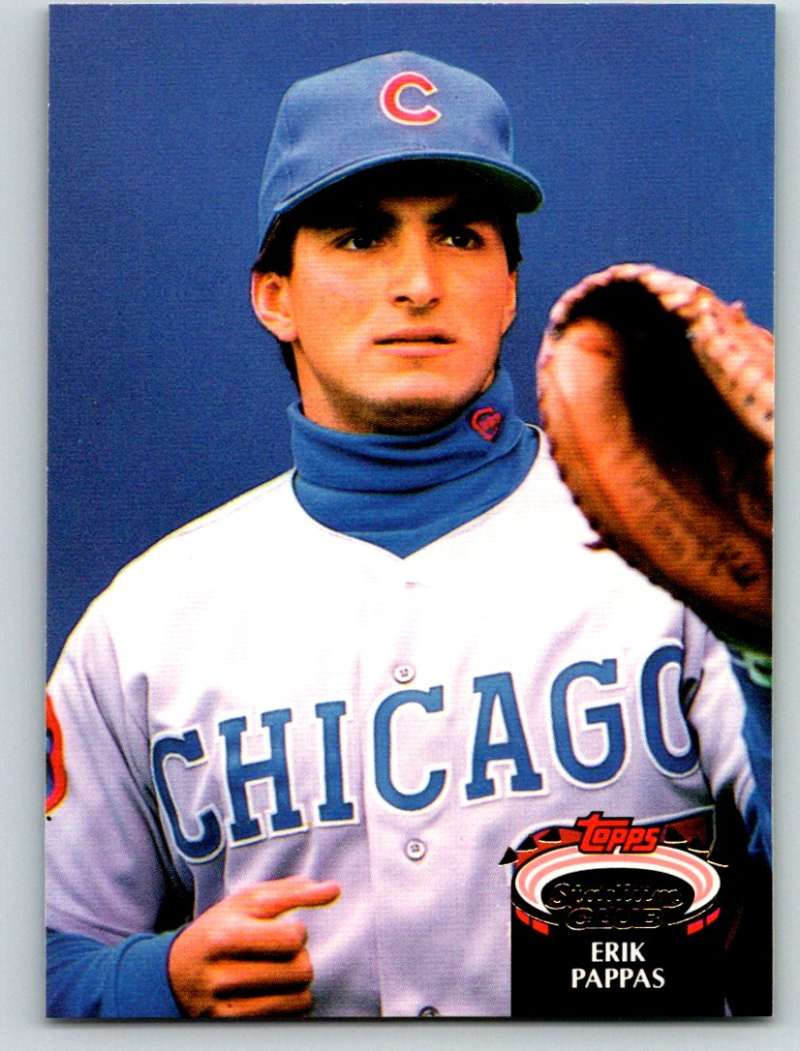 1992 Stadium Club #442 Erik Pappas Mint  Image 1