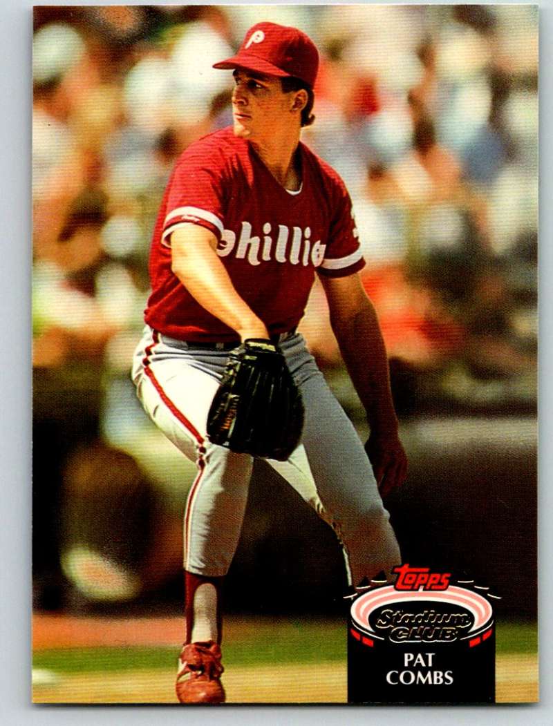 1992 Stadium Club #443 Pat Combs Mint  Image 1