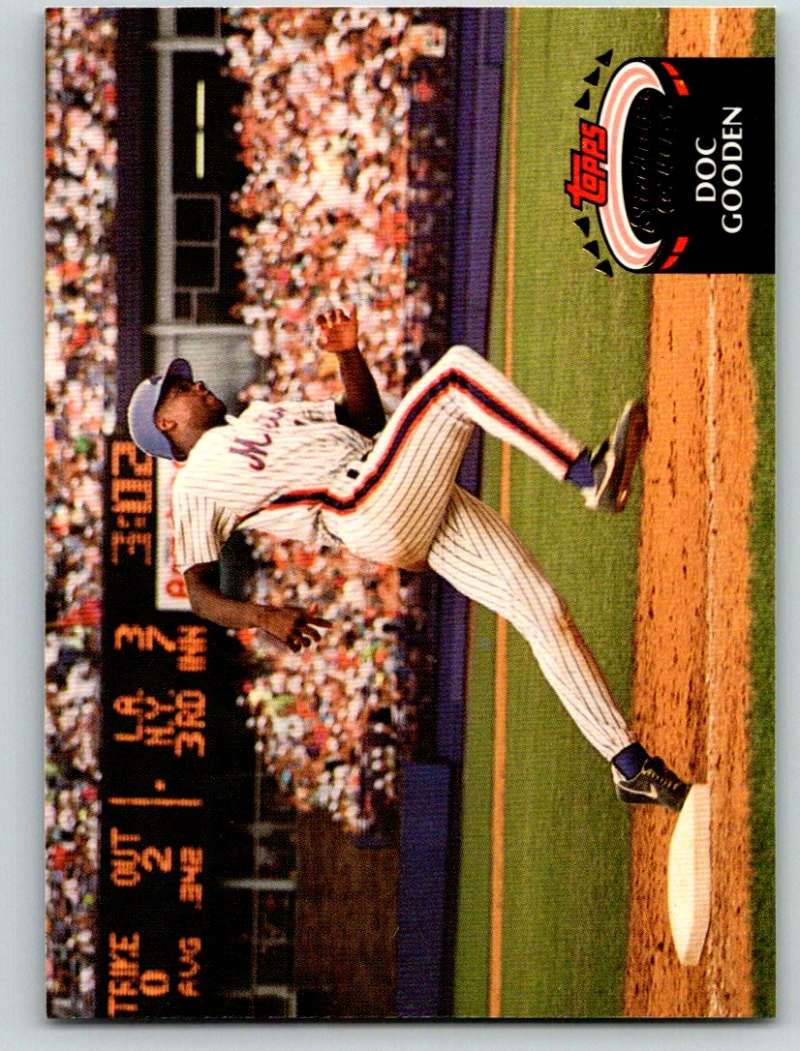 1992 Stadium Club #455 Dwight Gooden Mint  Image 1