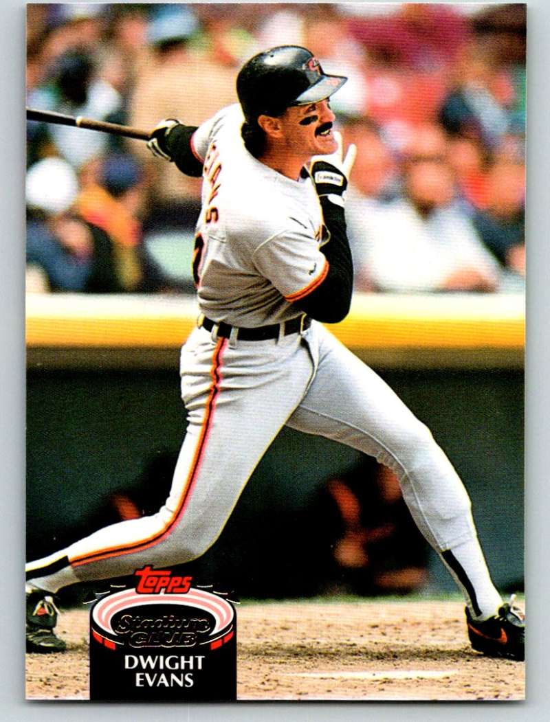 1992 Stadium Club #463 Dwight Evans Mint  Image 1