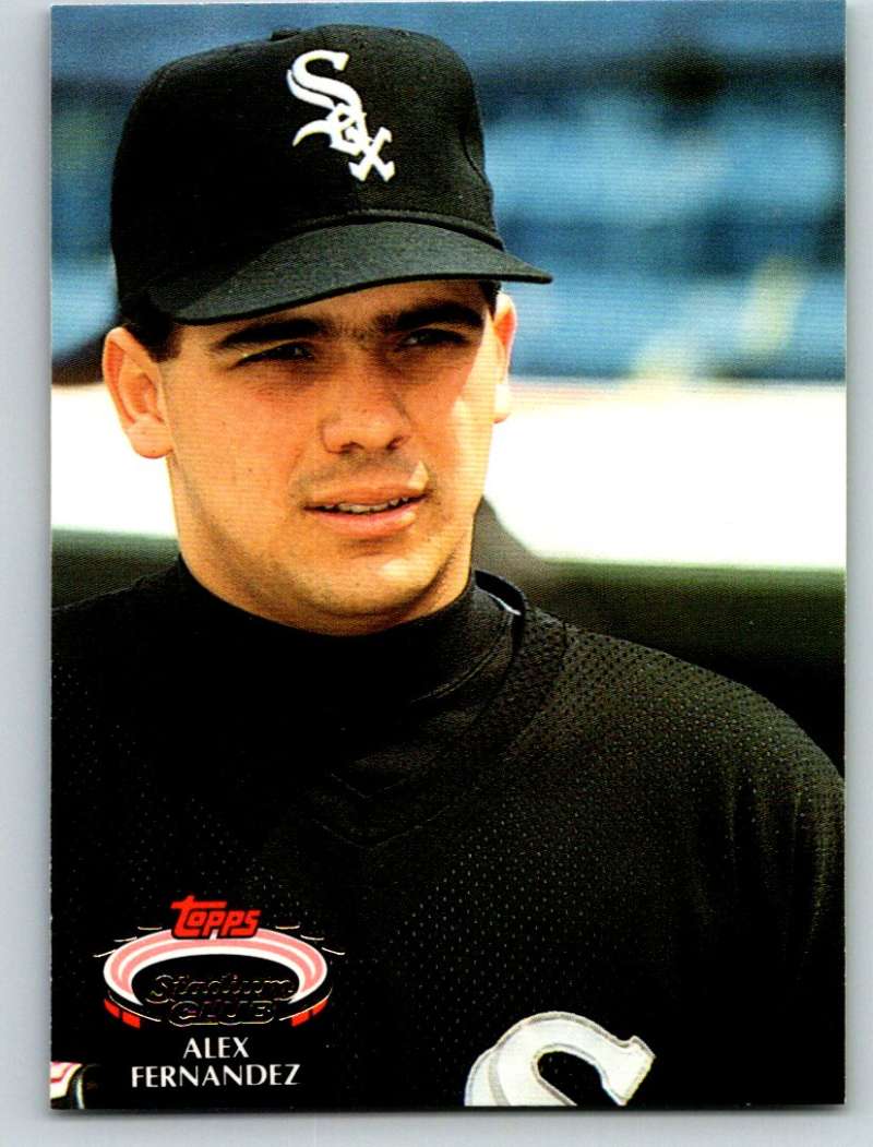 1992 Stadium Club #467 Alex Fernandez Mint  Image 1