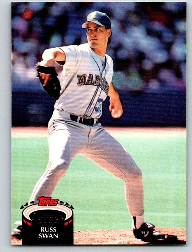 1992 Stadium Club #472 Russ Swan Mint  Image 1