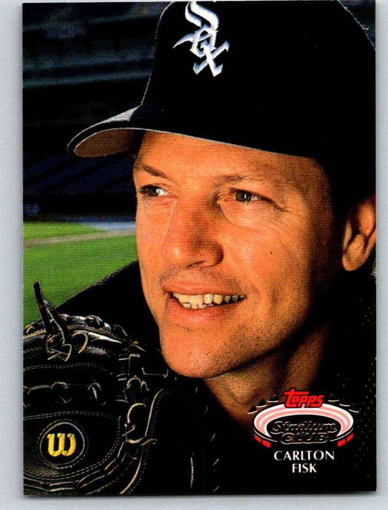 1992 Stadium Club #480 Carlton Fisk Mint
