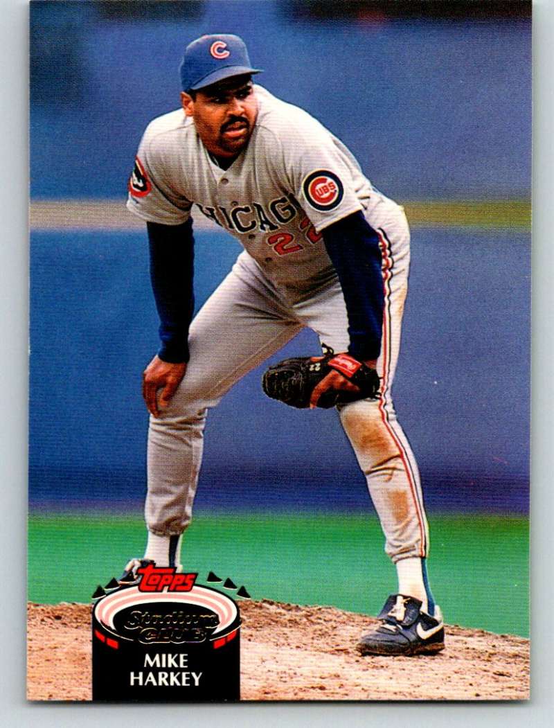 1992 Stadium Club #501 Mike Harkey Mint  Image 1