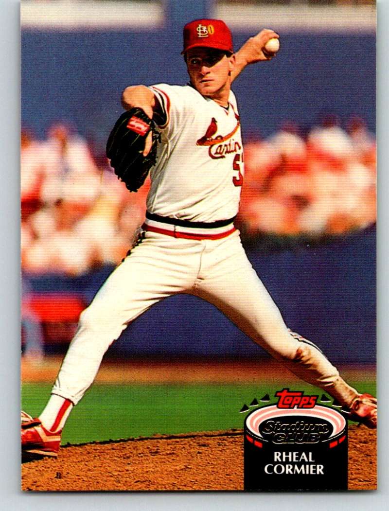 1992 Stadium Club #506 Rheal Cormier Mint  Image 1