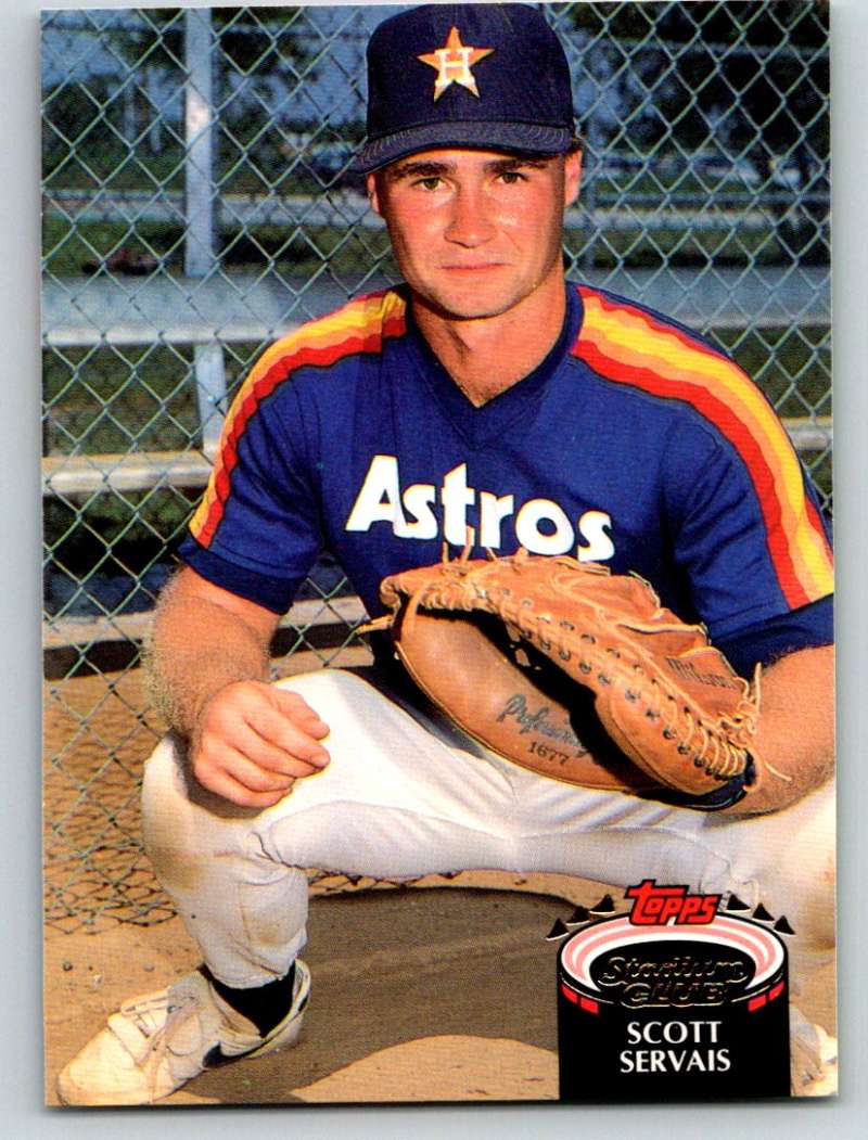 1992 Stadium Club #509 Scott Servais Mint  Image 1