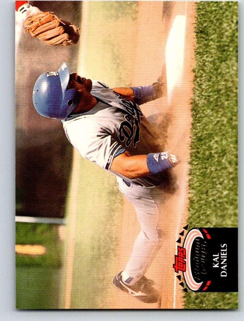 1992 Stadium Club #514 Kal Daniels Mint  Image 1