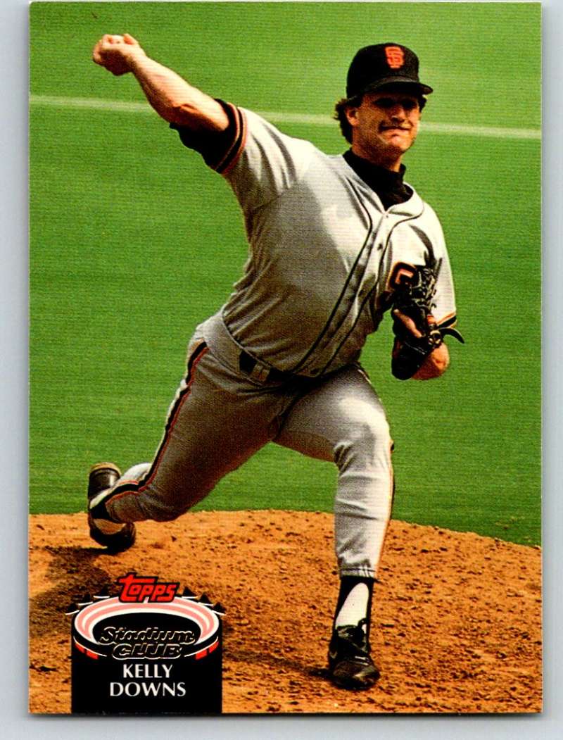 1992 Stadium Club #517 Kelly Downs Mint  Image 1