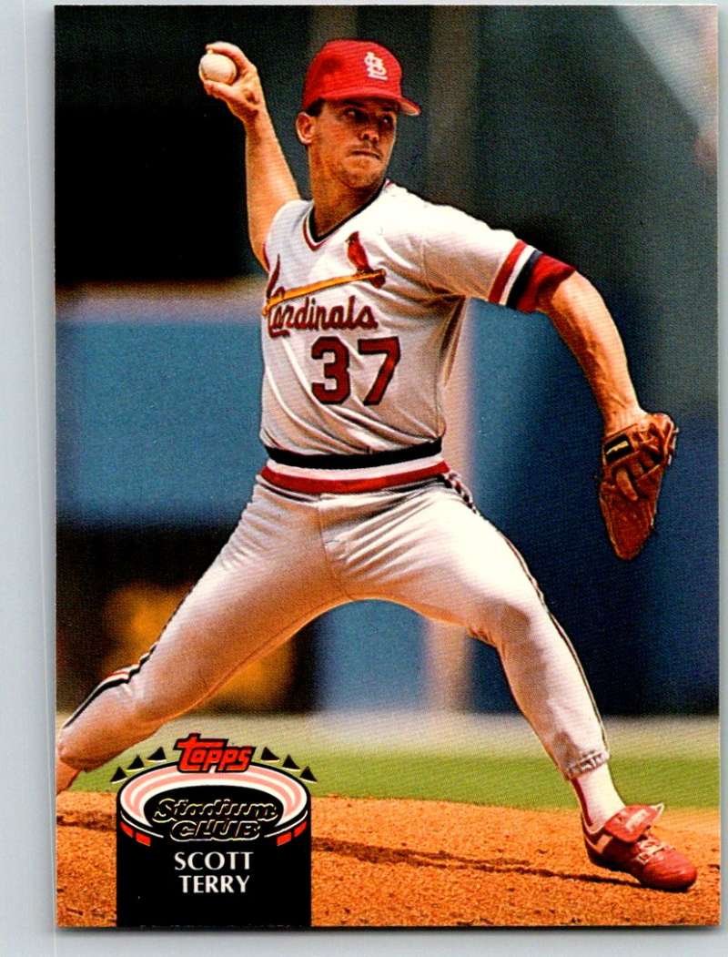 1992 Stadium Club #522 Scott Terry Mint  Image 1