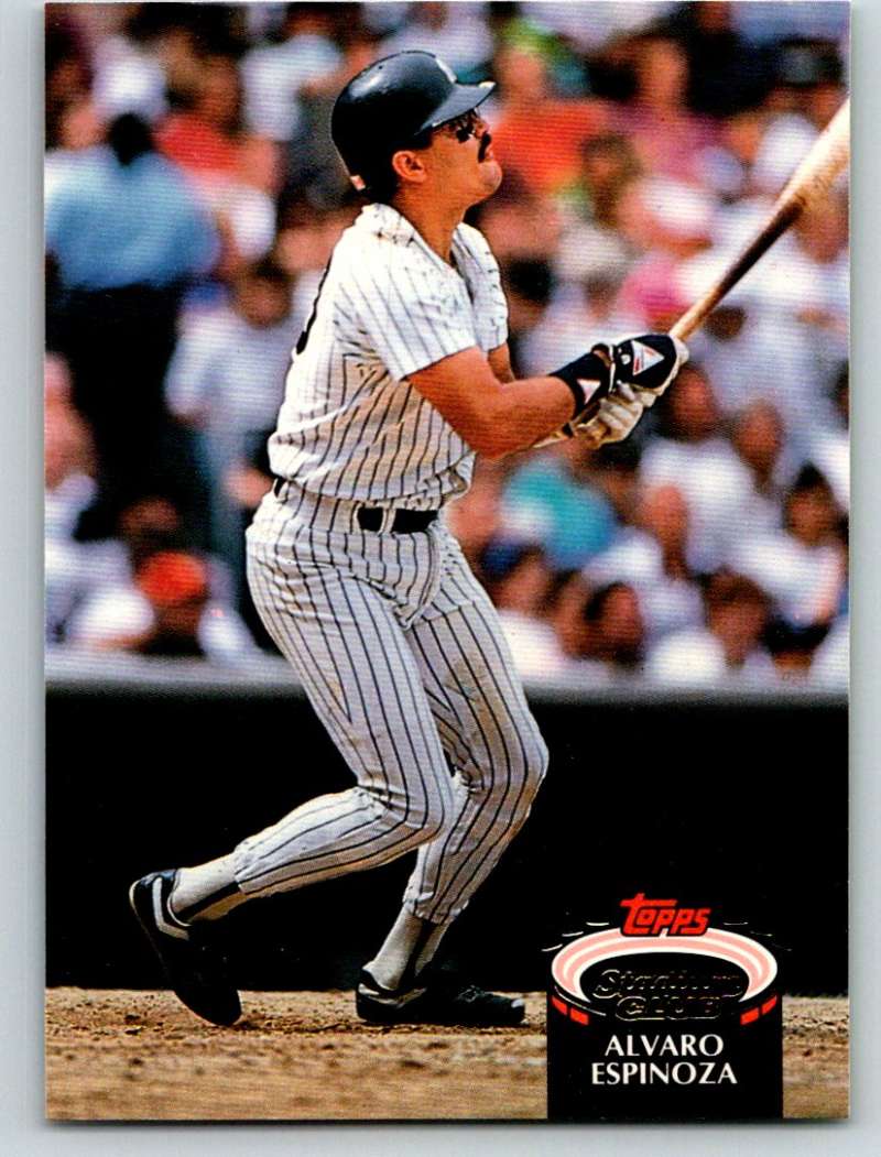 1992 Stadium Club #527 Alvaro Espinoza Mint  Image 1