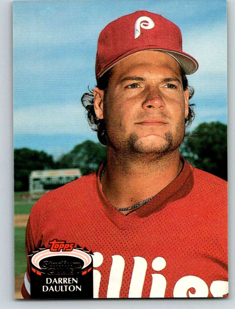 1992 Stadium Club #529 Darren Daulton Mint  Image 1