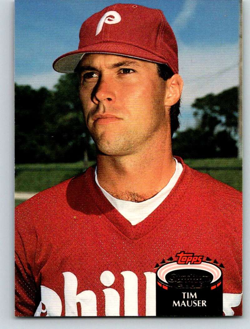 1992 Stadium Club #558 Tim Mauser Mint RC Rookie Image 1