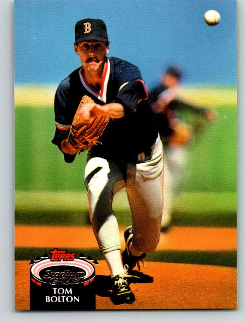 1992 Stadium Club #561 Tom Bolton Mint  Image 1