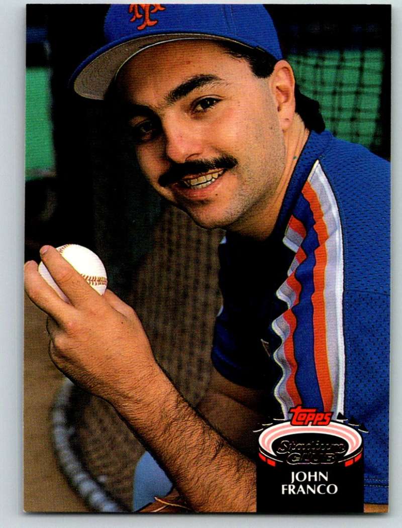 1992 Stadium Club #565 John Franco Mint  Image 1