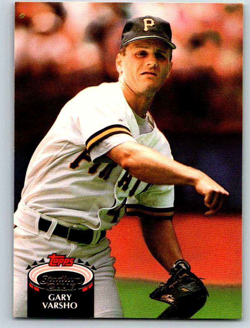 1992 Stadium Club #568 Gary Varsho Mint  Image 1