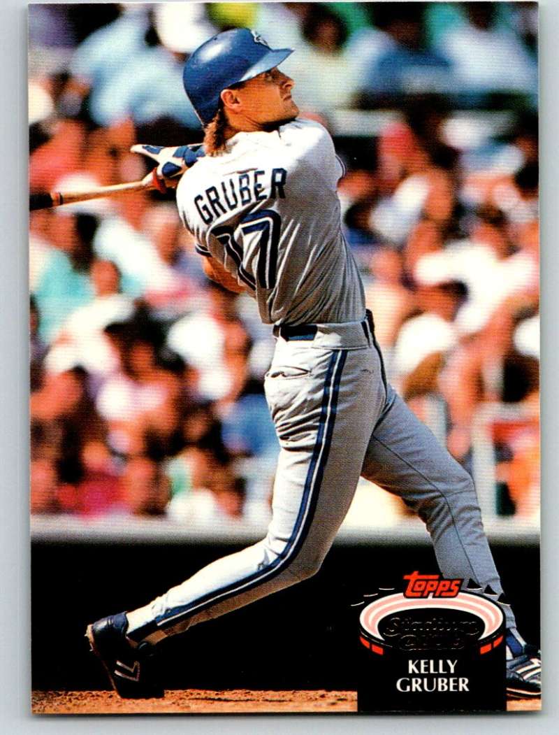 1992 Stadium Club #570 Kelly Gruber Mint  Image 1