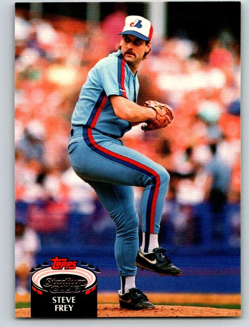 1992 Stadium Club #572 Steve Frey Mint  Image 1