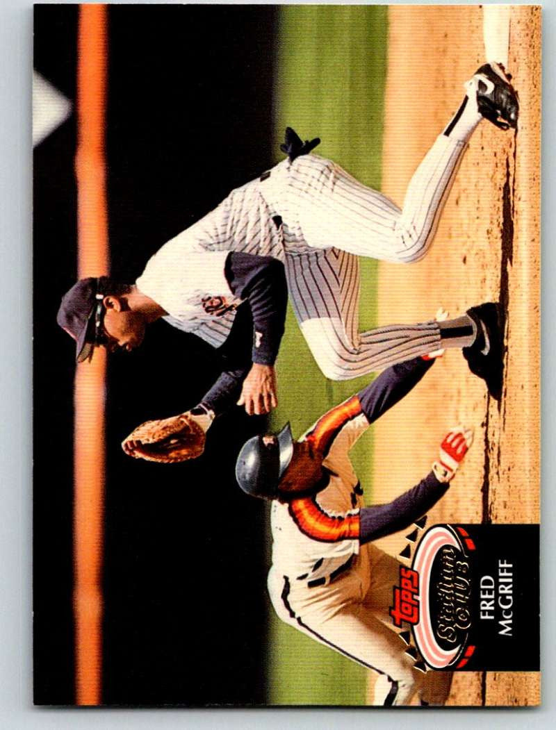 1992 Stadium Club #580 Fred McGriff Mint
