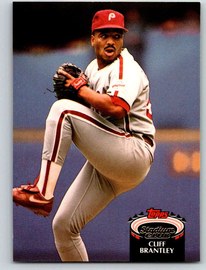 1992 Stadium Club #583 Cliff Brantley Mint RC Rookie Image 1