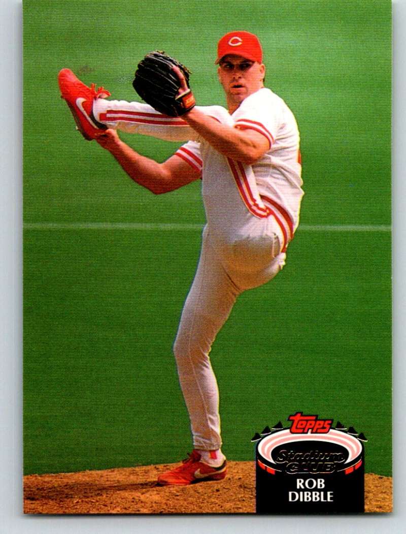 1992 Stadium Club #584 Rob Dibble Mint  Image 1