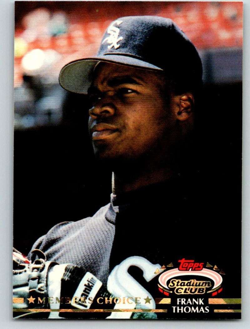 1992 Stadium Club #591 Frank Thomas MC Mint