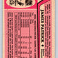 1987-88 O-Pee-Chee #18 James Patrick NY Rangers Mint Image 2