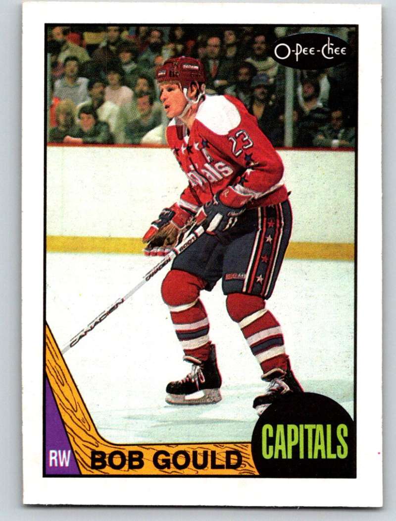 1987-88 O-Pee-Chee #55 Bob Gould Capitals Mint Image 1