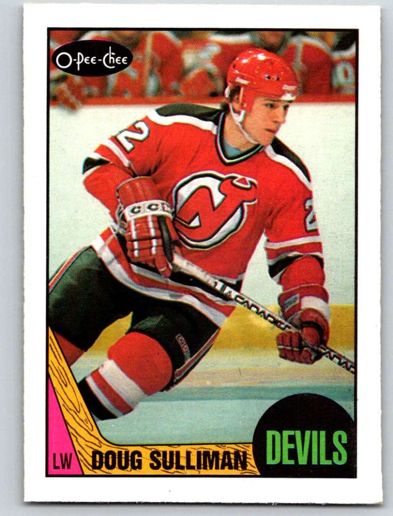 1987-88 O-Pee-Chee #116 Doug Sulliman NJ Devils Mint Image 1